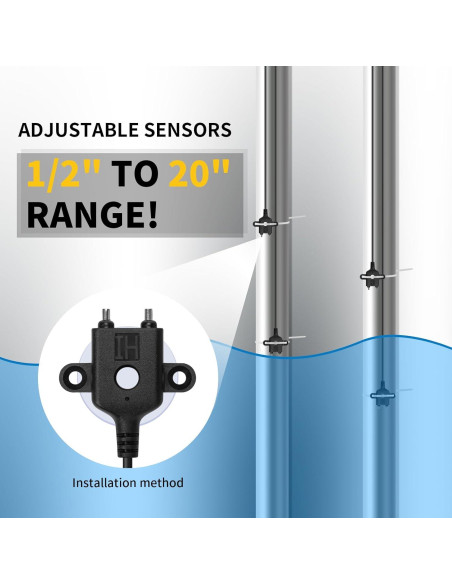 Interruptor Electrónico de Bomba Hi-Lo Ortis 110/220V con Sensores