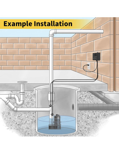 Interruptor Electrónico de Bomba Hi-Lo Ortis 110/220V con Sensores