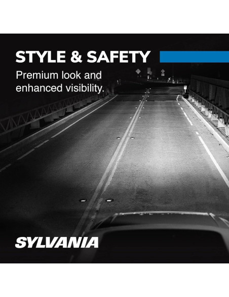 Bombillas de Niebla Halógenas H3 Sylvania SilverStar zXe - 2 Unidades