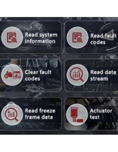 Herramienta de Diagnóstico QPKING M3-A para Motocicleta OBDII