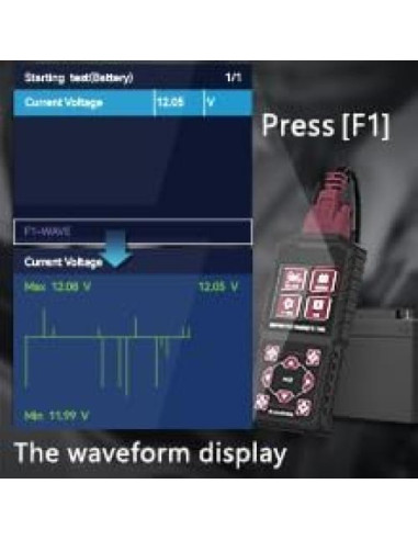 Herramienta de Diagnóstico QPKING M3-A para Motocicleta OBDII