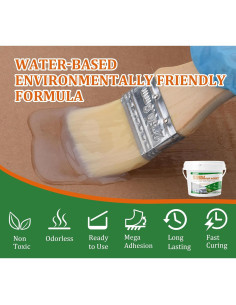 Sellador Impermeable Transparente Vividye 1.04L para Techo y Pared 2