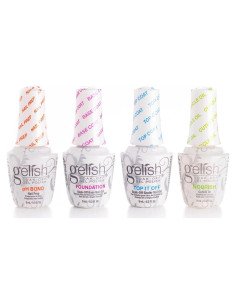 Kit de Manicura Gelish MINI Cuatro Fantásticos - 35.4 mL