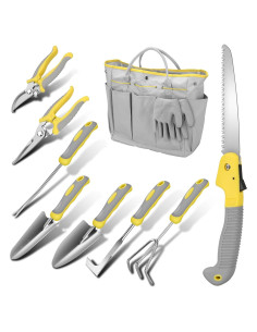 Conjunto de Herramientas de Jardinería Blumway 10 Pzs Acero Inoxidable