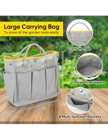 Conjunto de Herramientas de Jardinería Blumway 10 Pzs Acero Inoxidable