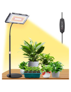 Luz de Crecimiento LBW 40W con 96 LEDs Espectro Completo