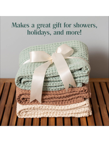 Manta de Bebé Waffle Simka Rose 91x102 cm Algodón Rosa