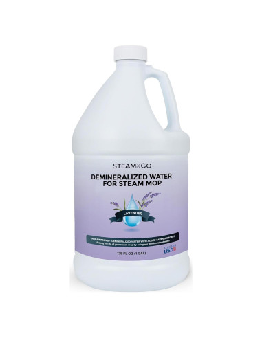 Agua Desmineralizada Steam & Go 3.785L Aroma Lavanda