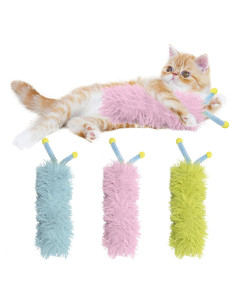 Paquete de 3 Almohadas de Hierba Gatera Maiiu - Juguetes Suaves Interactivos