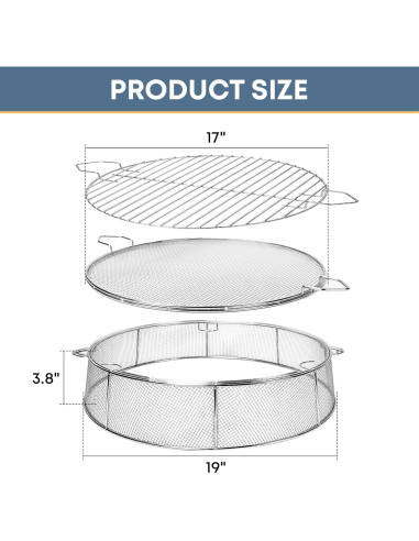 Cubierta de Protección Wanchao para Fogata Bonfire 49.5 cm