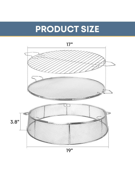 Cubierta de Protección Wanchao para Fogata Bonfire 49.5 cm