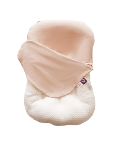 CooCooBaby Lounger para Bebé 0-12 Meses 100% Algodón Rosa