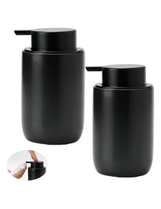 Juego de dispensadores de jabón espumoso GIRLUFO 2 piezas 350ml