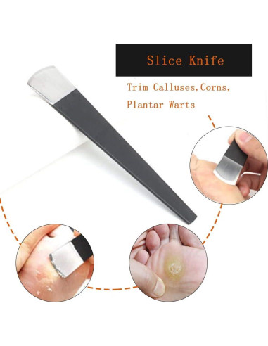 Kit de Cuchillos de Pedicura Watris Veiyi 4PCS - Acero 160mm