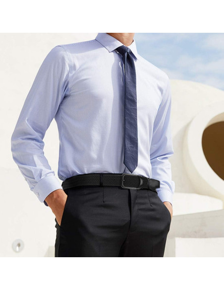 Cinturón Elástico para Hombre Talla Grande 43-75" Negro