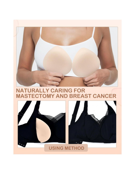 Insertos de Almohadillas para Sujetadores Ksang - Realce 4.19 cm