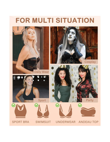 Insertos de Almohadillas para Sujetadores Ksang - Realce 4.19 cm