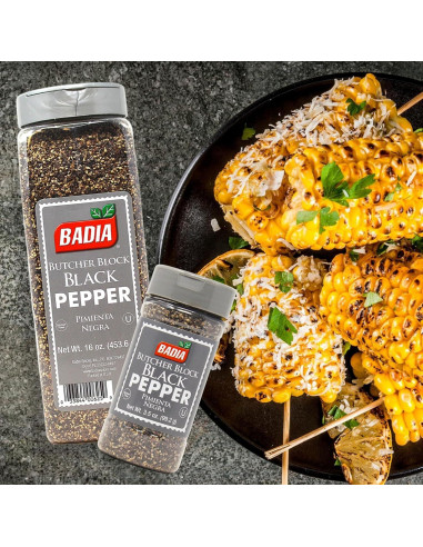 Pimienta Negra Badia en Bloque de Carnicero 453.6 g - Sazonador Grueso