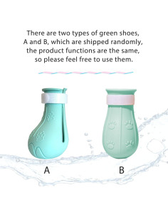 Zapatos Antirrayones para Gatos ALMDA Verde - 4 Paquetes 2