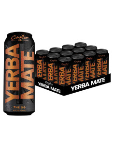 Yerba Mate Orgánica Cooler Co. 12 Latas 150mg Cafeína