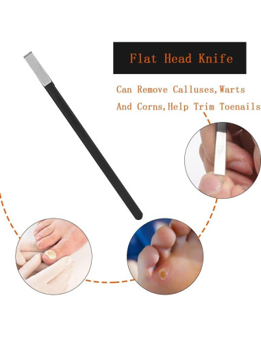 Kit de Cuchillos de Pedicura Watris Veiyi 4PCS - Acero 160mm