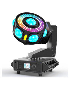 Cabeza Móvil 160W GdjRttk RGBW DMX512 Efectos Strobe