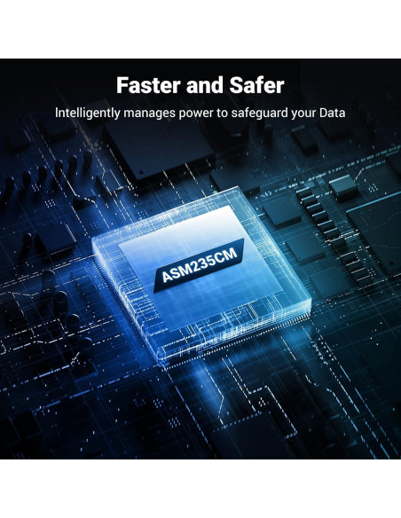 Carcasa Externa UGREEN 2.5" USB C 3.1 SATA III 6Gbps para HDD/SSD