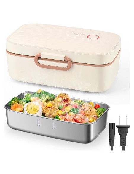 Caja de Almuerzo Eléctrica GAOCO 1L Calentador Portátil
