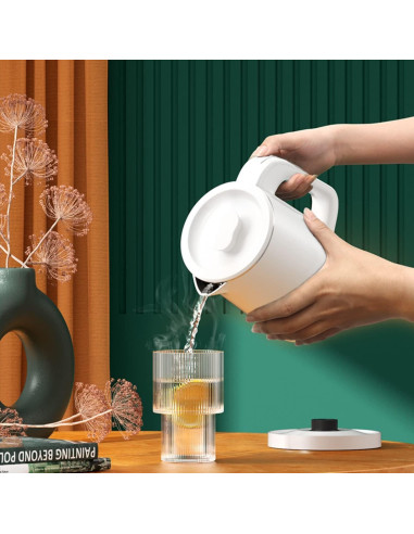 Hervidor Eléctrico Portátil Wdcme 0.6L Acero Inoxidable
