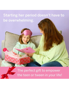 Kit Menstrual para Niñas Pixie Cup - Copa y Compresas Orgánicas 2