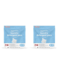 Cápsulas de Detergente para Ropa Amazon Basics 120 Unidades