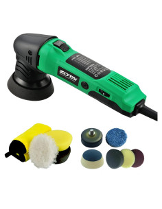Mini Pulidor Orbital 380W Zotatools 3" y 2" Velocidad Variable