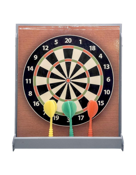 Tablero de Dardos Magnético ALPI 13.97 cm - Juego Seguro para Niños y Adultos