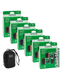 Cámara desechable Fujifilm QuickSnap Flash 400 - 12 unidades