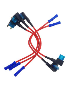 Adaptador de Fusible TAP Add-a-Circuito JABINCO 12V 5 Pcs