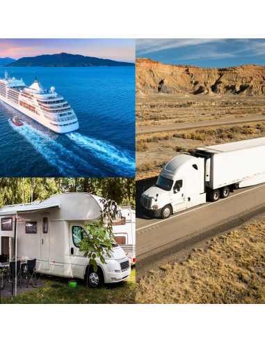 Panel de Interruptor MIIGII 1 Gang Aluminio Impermeable 47x68mm