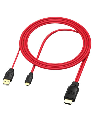 Adaptador Kkf USB Tipo C a HDMI 4K Aluminio Portátil
