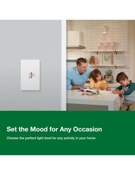 Interruptor Regulable Lutron Ariadni LED+ 150W Marfil