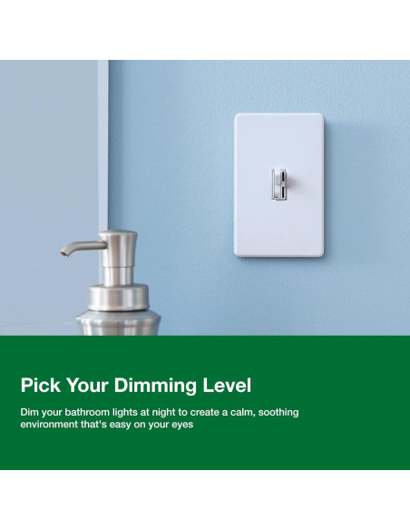 Interruptor Regulable Lutron Ariadni LED+ 150W Marfil