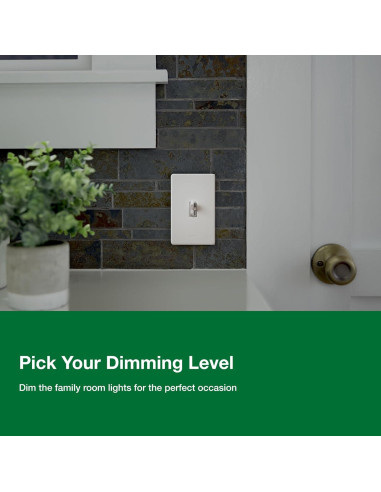 Interruptor Regulable Lutron Ariadni LED+ 150W Marfil