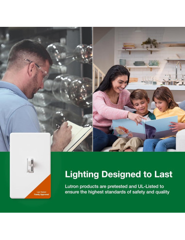 Interruptor Regulable Lutron Ariadni LED+ 150W Marfil