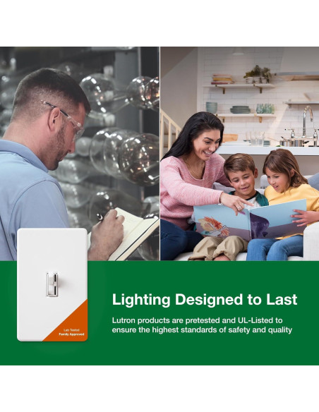 Interruptor Regulable Lutron Ariadni LED+ 150W Marfil