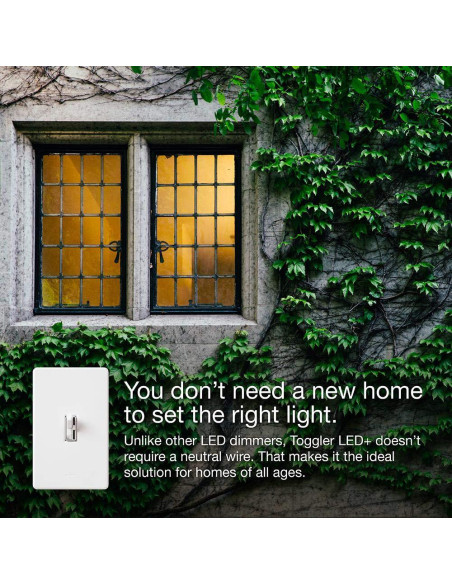 Interruptor Regulable Lutron Ariadni LED+ 150W Marfil