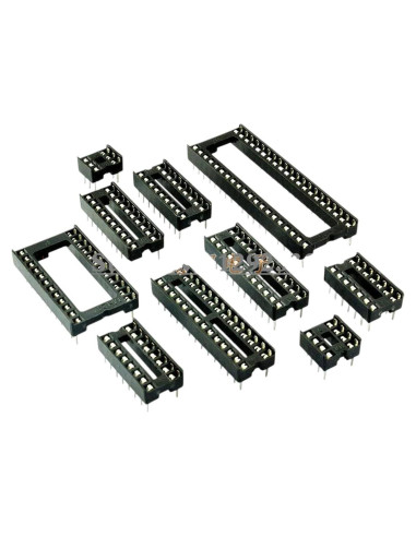 10 Zócalos DIP 6 8 14 16 18 20 28 32 NINKAHURITYS Conectores