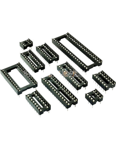 10 Zócalos DIP 6 8 14 16 18 20 28 32 NINKAHURITYS Conectores