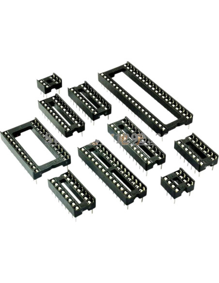 10 Zócalos DIP 6 8 14 16 18 20 28 32 NINKAHURITYS Conectores