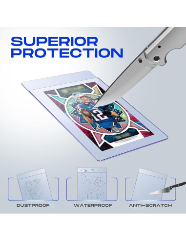 200 Soportes y Fundas de Tarjetas Bebrini - Protección Doble