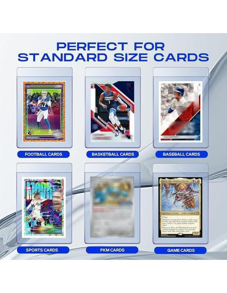 200 Soportes y Fundas de Tarjetas Bebrini - Protección Doble