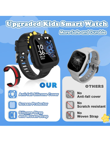 Reloj Inteligente para Niños Sedzofan S16G 39 Juegos HD