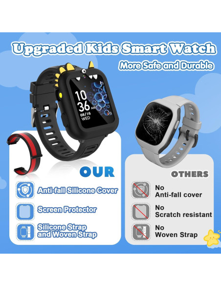 Reloj Inteligente para Niños Sedzofan S16G 39 Juegos HD